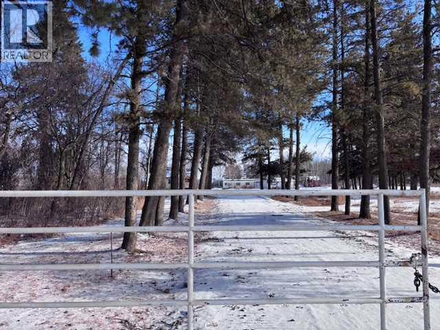 Access to acreage.  West viewing East