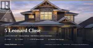 Listing photo – 5 Leonard Close, Sylvan Lake