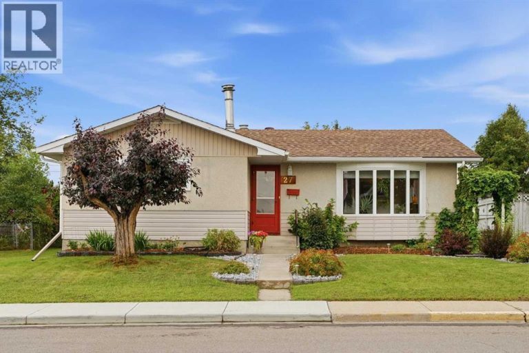 Listing photo – 27 Fir Street, Red Deer